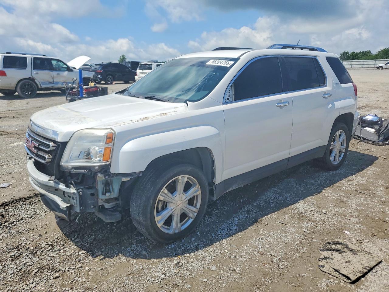 2016 GMC Terrain SLT, VIN 2GKFLUE31G6247478 — Front end