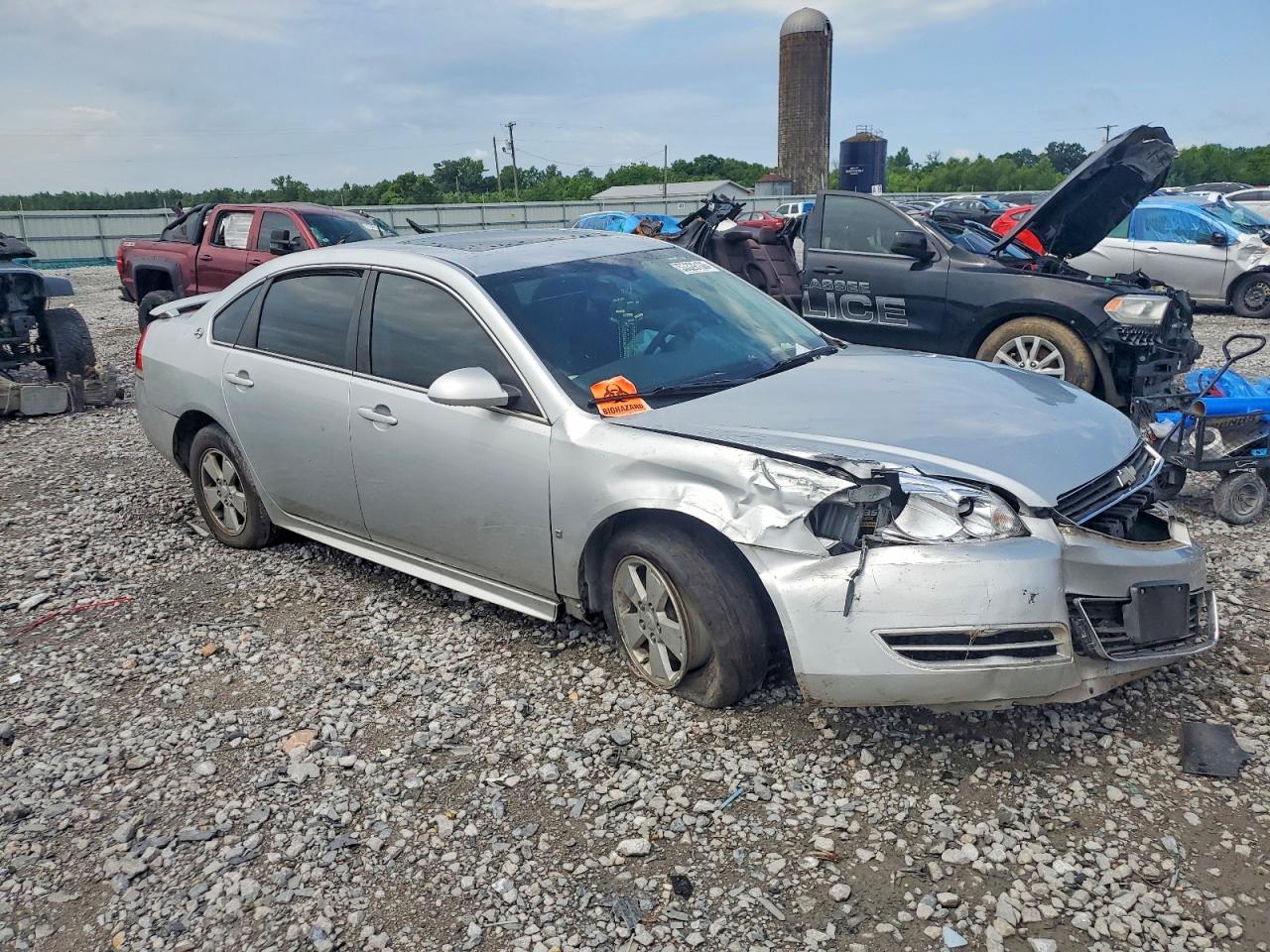 2009 Chevrolet Impala LT, VIN 2G1WT57N891187577 — Front end