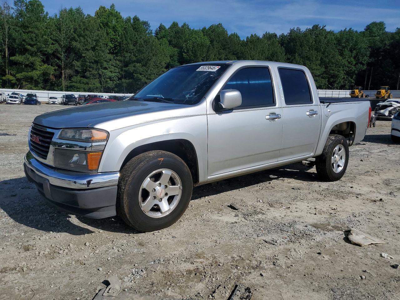 2012 GMC Canyon SLE1, VIN 1GTD5MFE5C8109606 — Зад