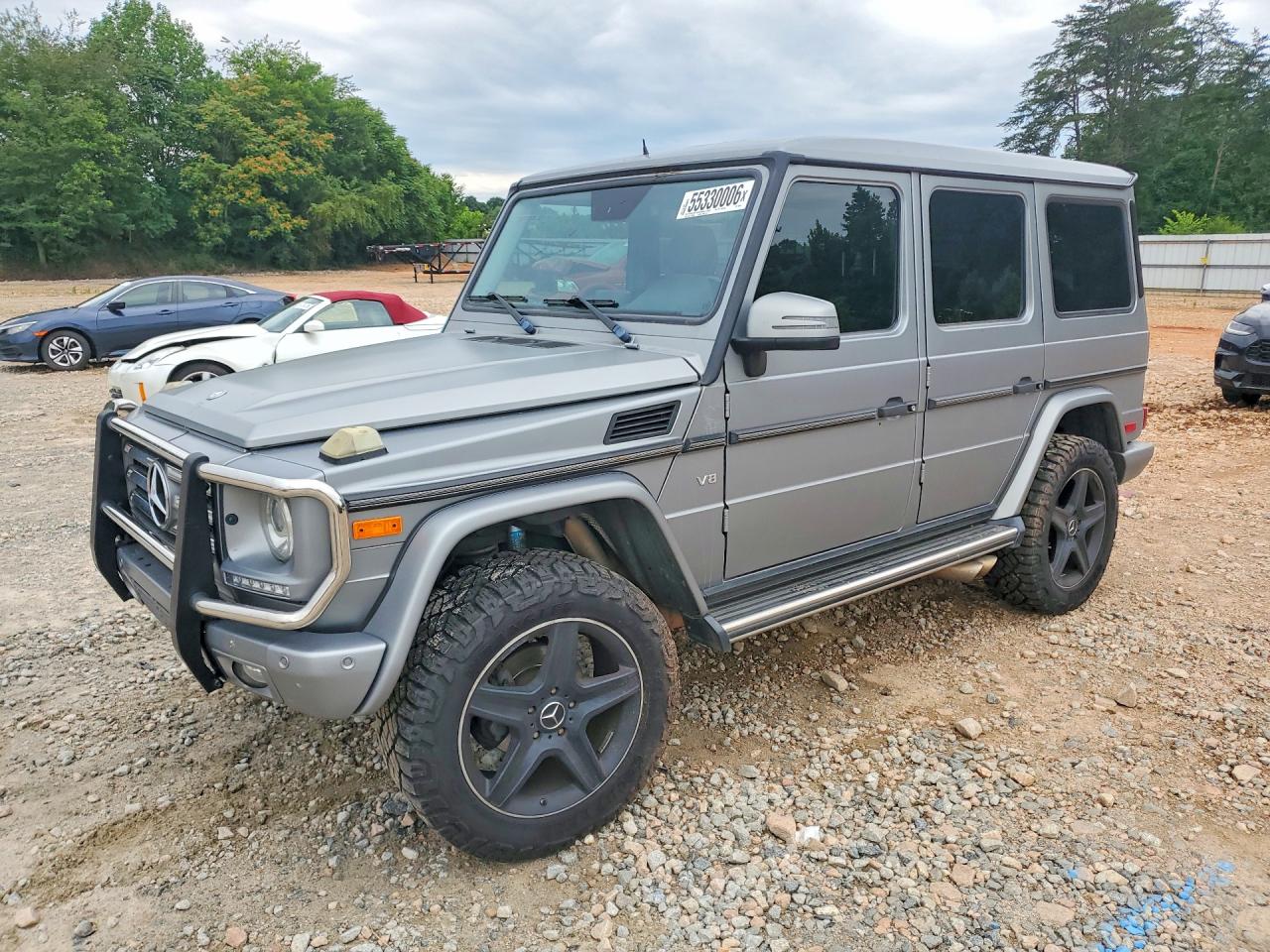 2014 Mercedes-Benz G 550, VIN WDCYC3HF7EX226565 — Front end