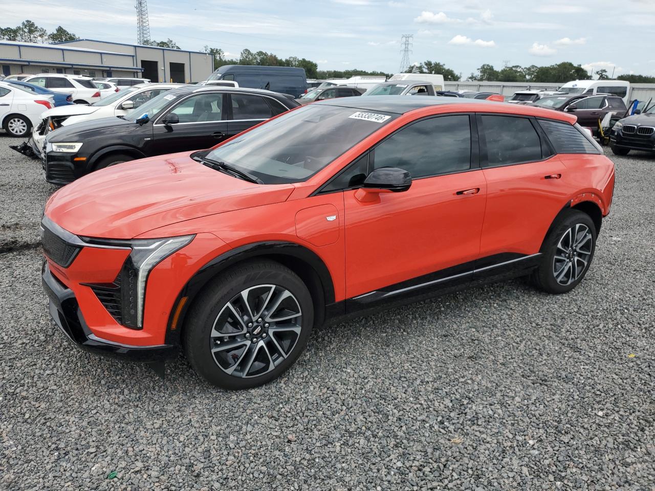 2025 Cadillac Optiq Sport, VIN 3GYK3EMR6SS239404 — Rear end