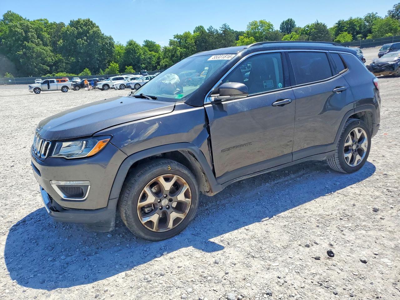 2019 Jeep Compass Limited, VIN 3C4NJDCB9KT641886 — По всему кузову