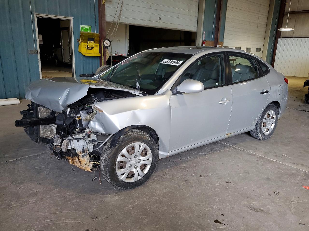 2010 Hyundai Elantra GLS, VIN KMHDU4AD5AU078875 — Front end