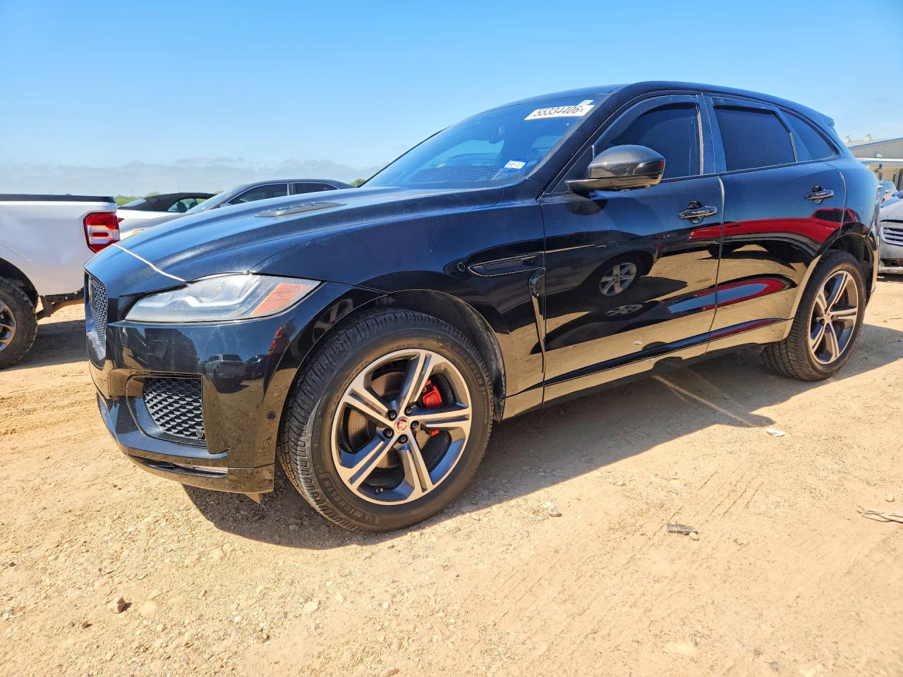 2017 Jaguar F-Pace S, VIN SADCM2BV8HA892756 — Rear end