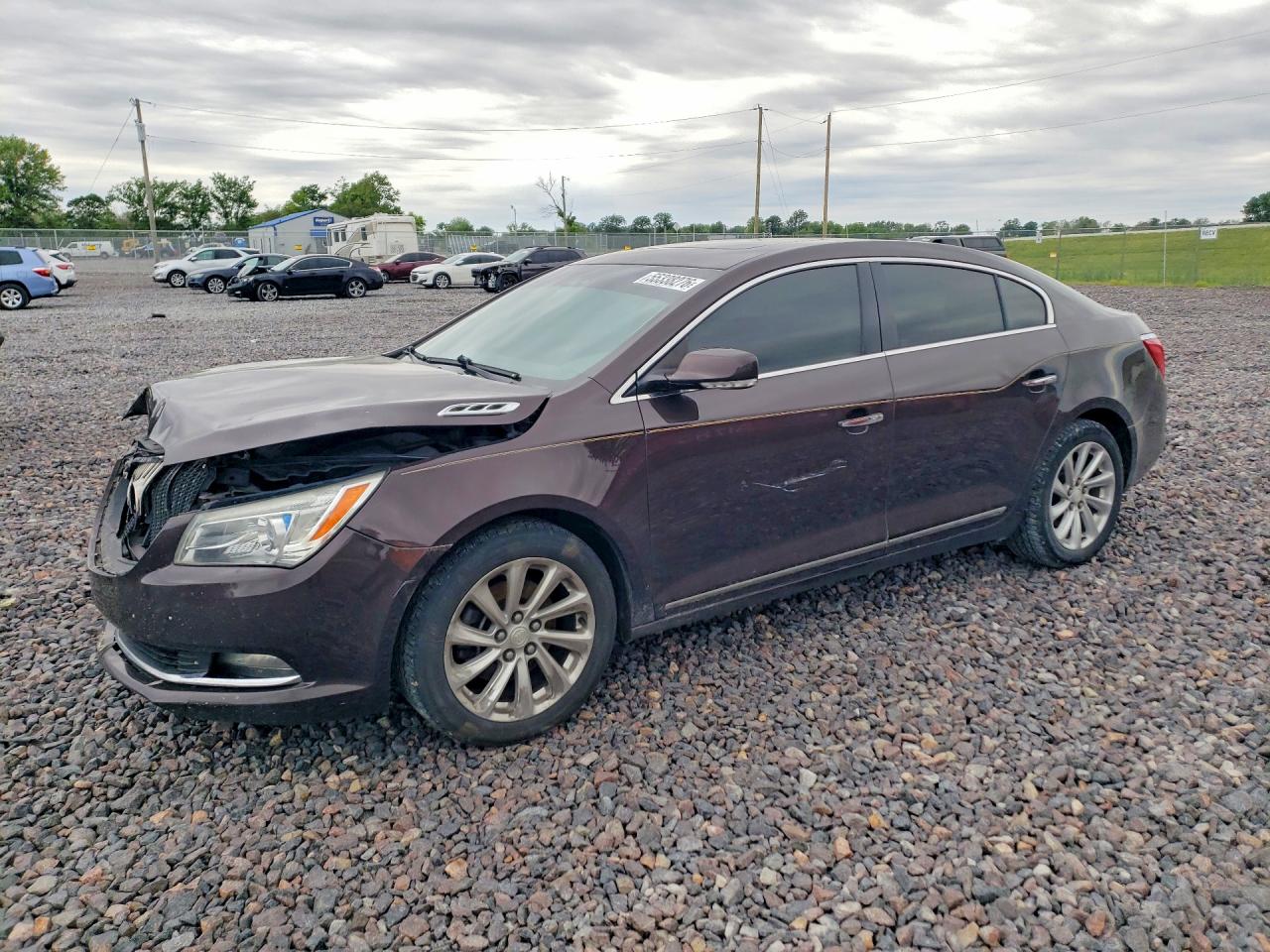 2016 Buick LaCrosse Leather, VIN 1G4GB5G30GF117585 — Front end
