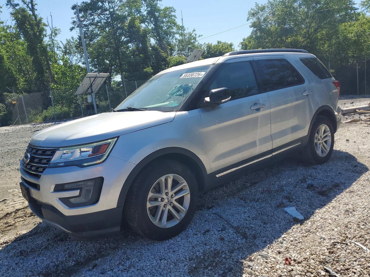 2017 Ford Explorer XLT, VIN 1FM5K7D83HGA73774 — Мелкие вмятины и царапины
