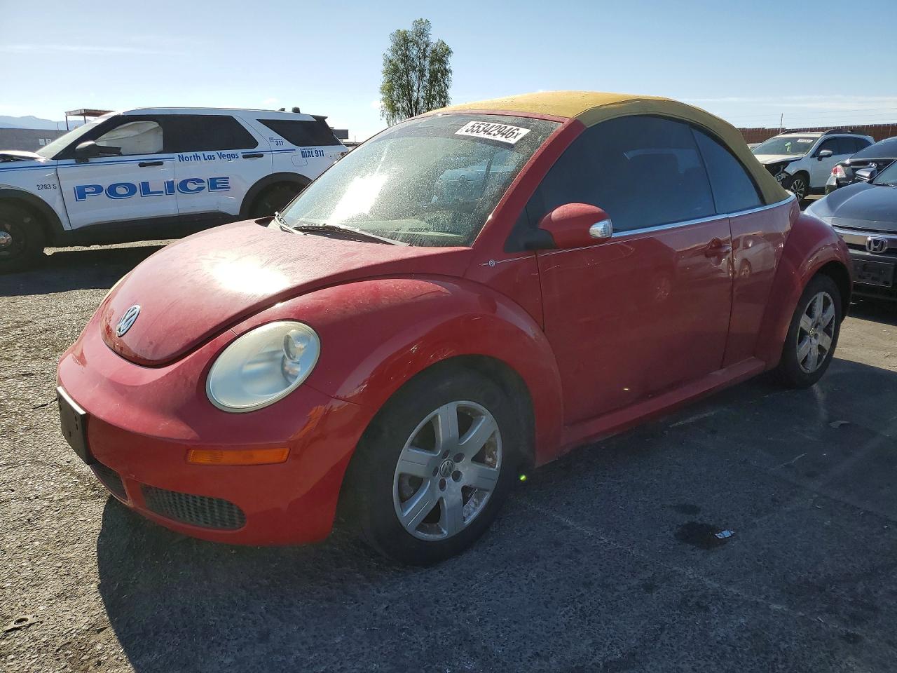 2007 Volkswagen Beetle, VIN 3VWRF31Y57M402726 — Roof