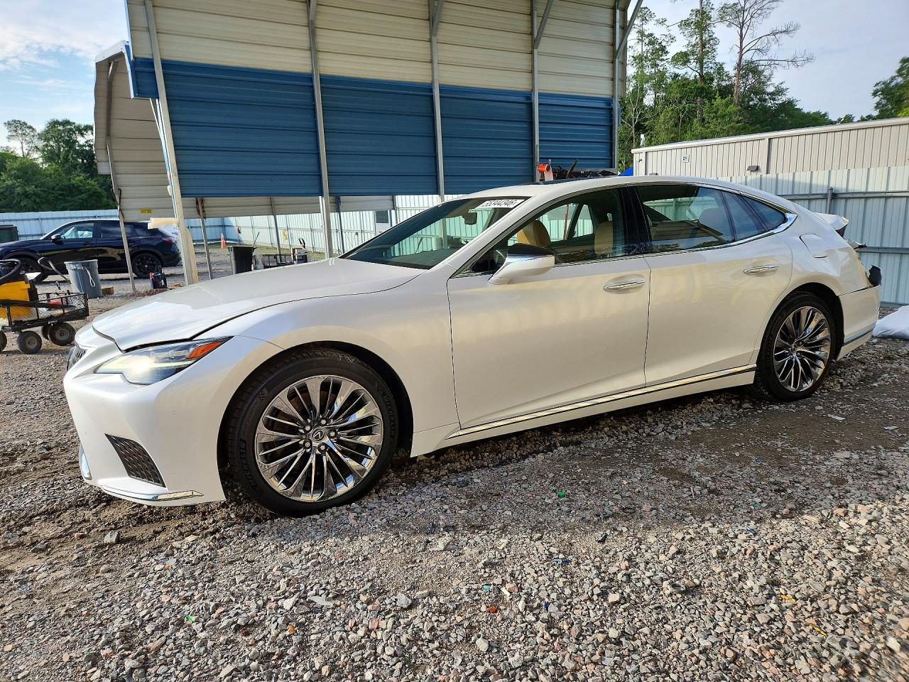 2023 Lexus LS 500, VIN JTHD51FF4P5018081 — Rear end