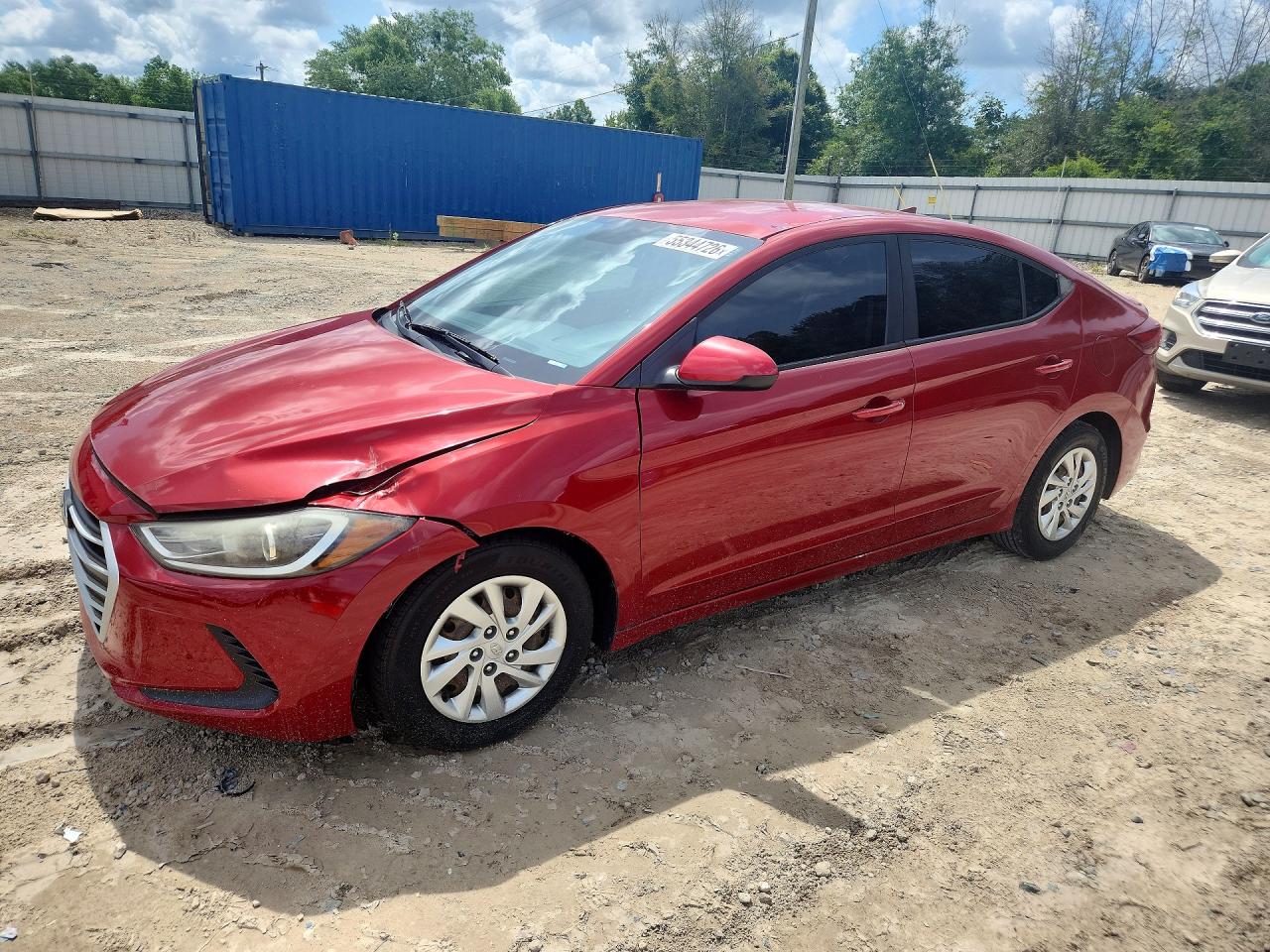 2017 Hyundai Elantra SE, VIN KMHD74LF1HU363153 — Side