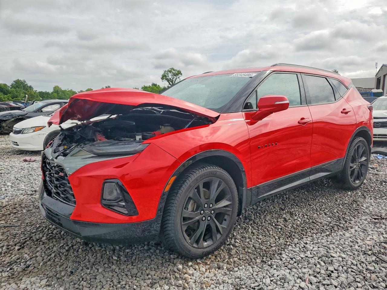 2020 Chevrolet Blazer RS, VIN 3GNKBERS5LS539402 — Перед