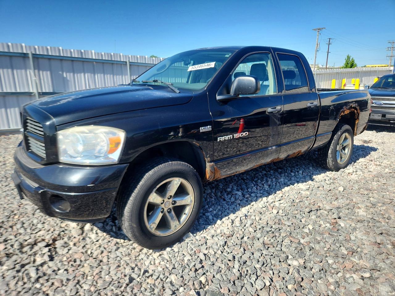 2007 Dodge 1500 SLT, VIN 1D7HU18267S223442 — Мелкие вмятины и царапины
