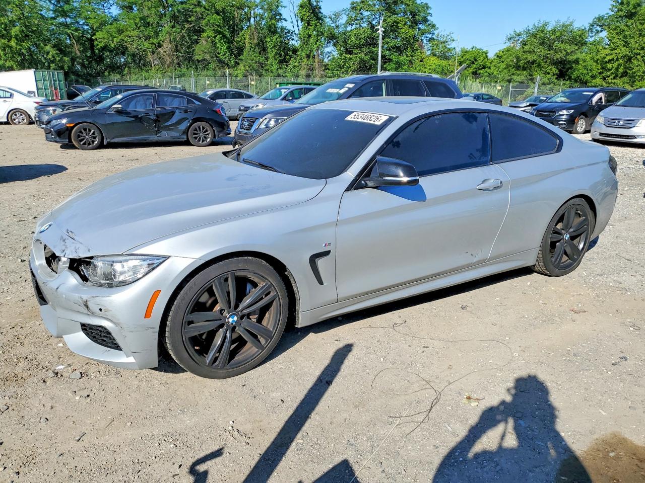 2014 BMW 4 Series 435i xDrive, VIN WBA3R5C53EK186536 — Front end