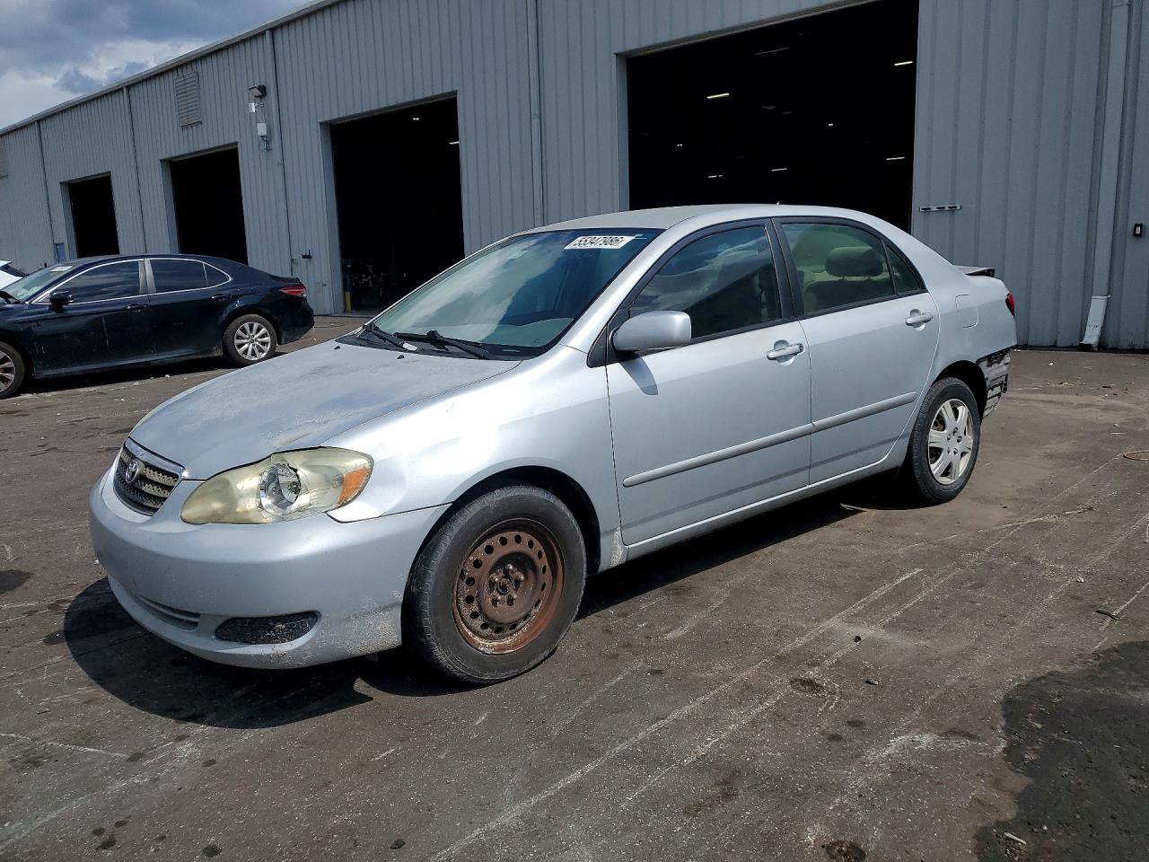 2007 Toyota Corolla LE, VIN 1NXBR30E77Z866370 — Rear end