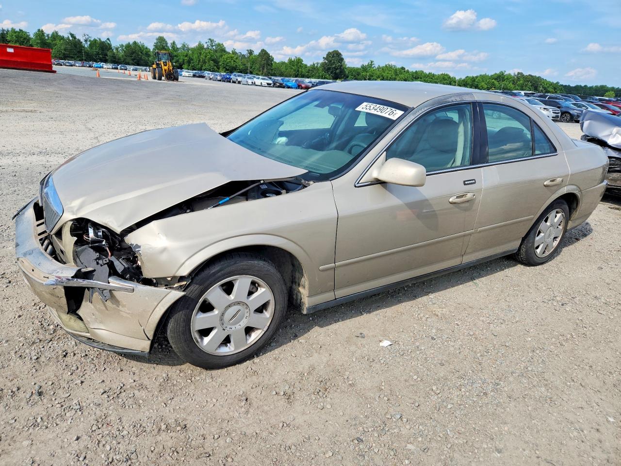 2004 Lincoln LS Luxury, VIN 1LNHM86S84Y642239 — Перед