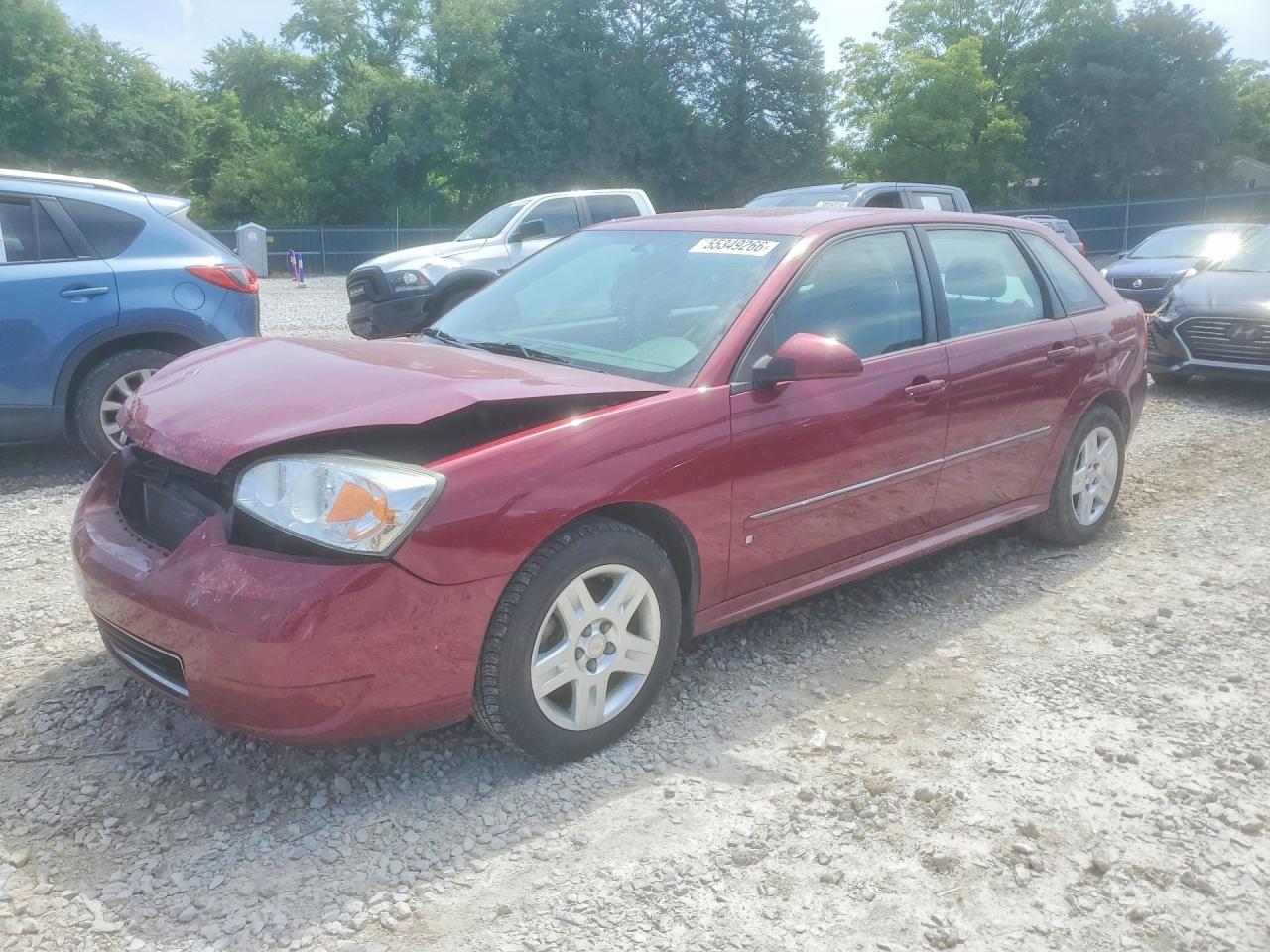 2006 Chevrolet Malibu Maxx LT, VIN 1G1ZT61866F249343 — Front end