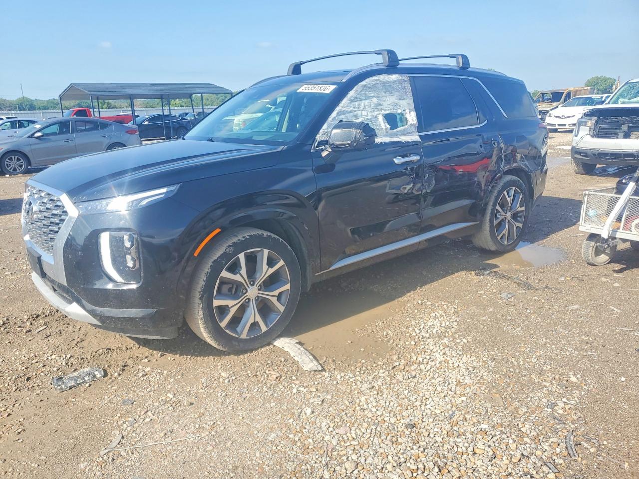 2021 Hyundai Palisade Limited, VIN KM8R54HE3MU304045 — Front end