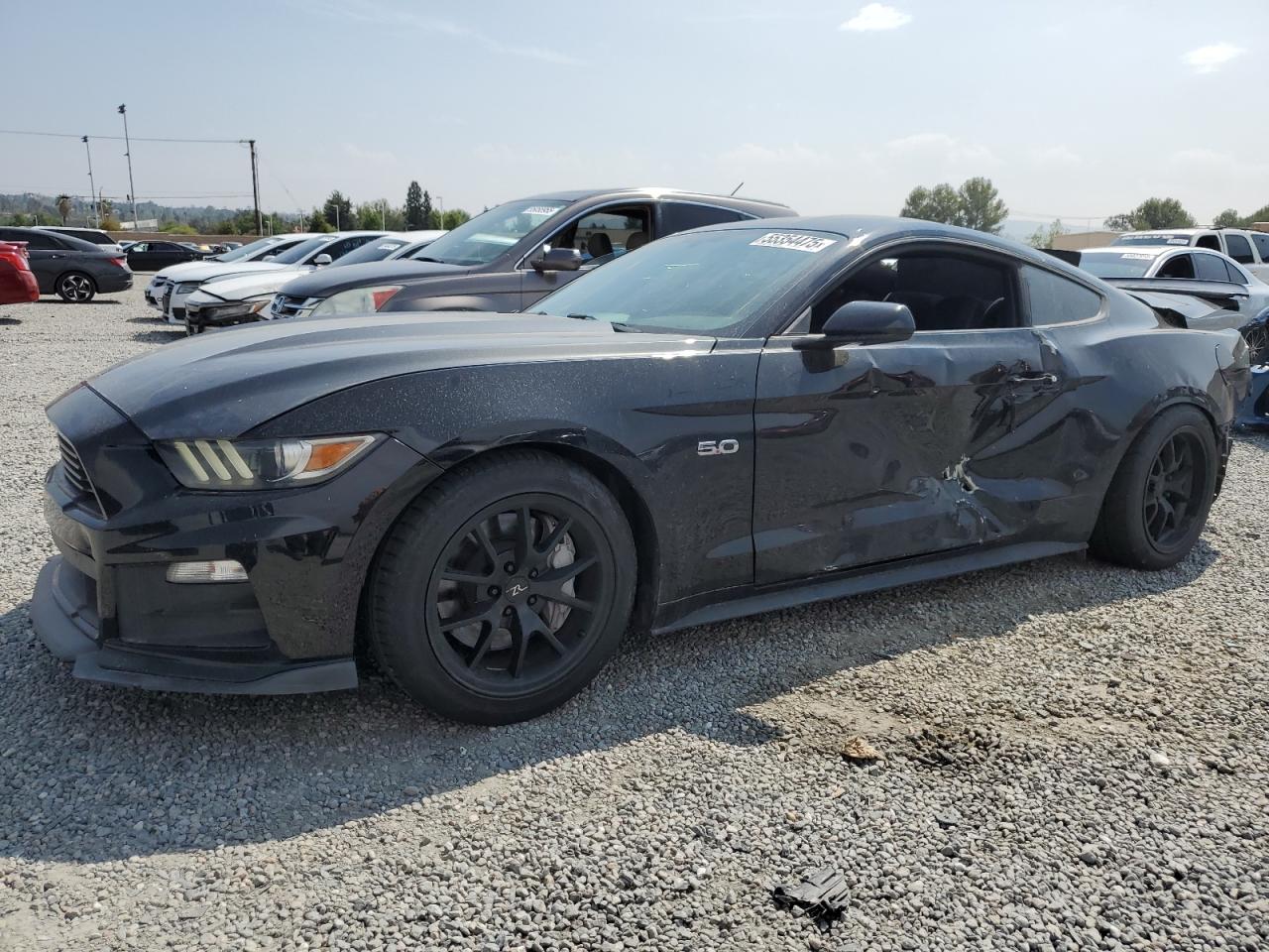 2015 Ford Mustang GT, VIN 1FA6P8CF5F5370463 — Rear end