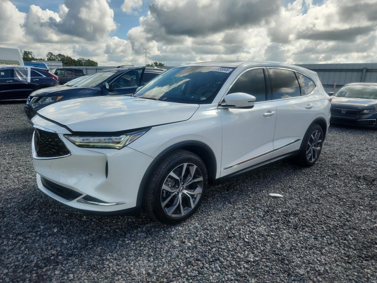 2022 Acura MDX Technology, VIN 5J8YE1H48NL017895 — Water / flood