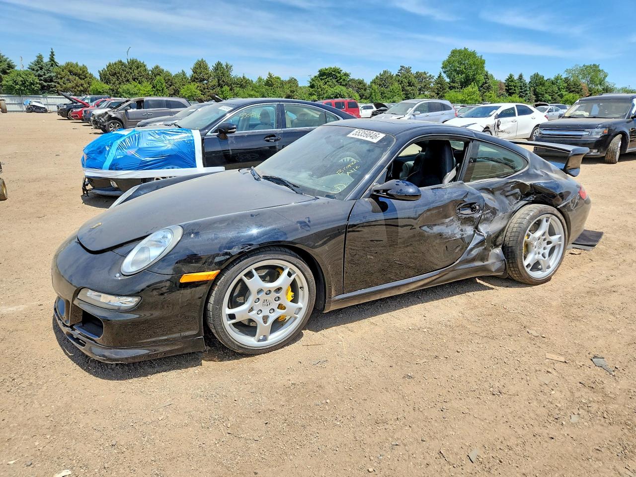 2005 Porsche 911 Turbo S, VIN WP0AB29915S740275 — Side