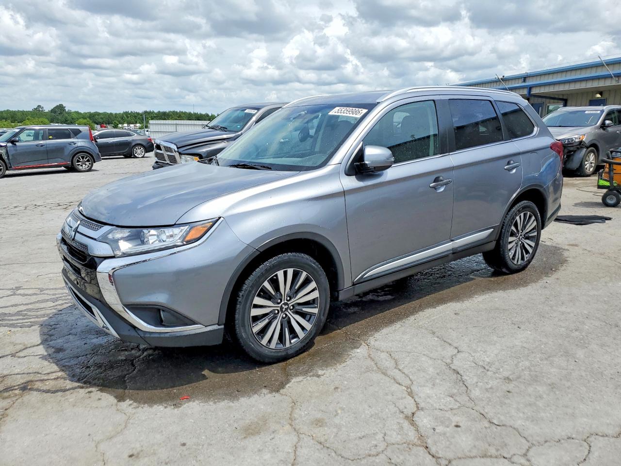 2020 Mitsubishi Outlander SE, VIN JA4AD3A3XLZ019264 — Vandalism