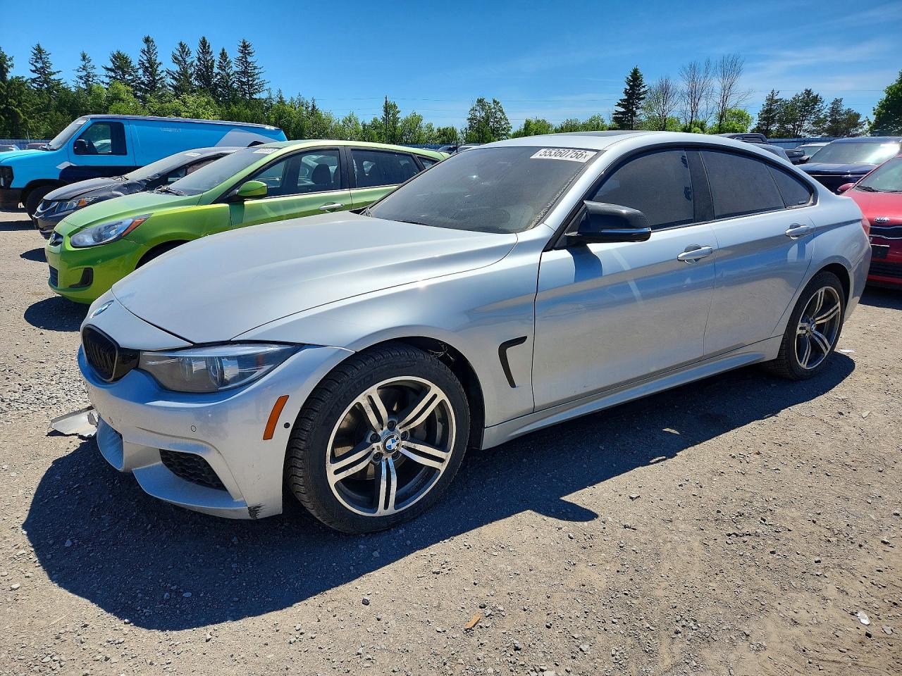 2018 BMW 4 Series 440i xDrive, VIN WBA4J7C58JBH14365 — Front end