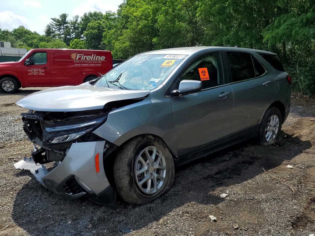 2024 Chevrolet Equinox LT, VIN 3GNAXKEG7RL245080 — Перед