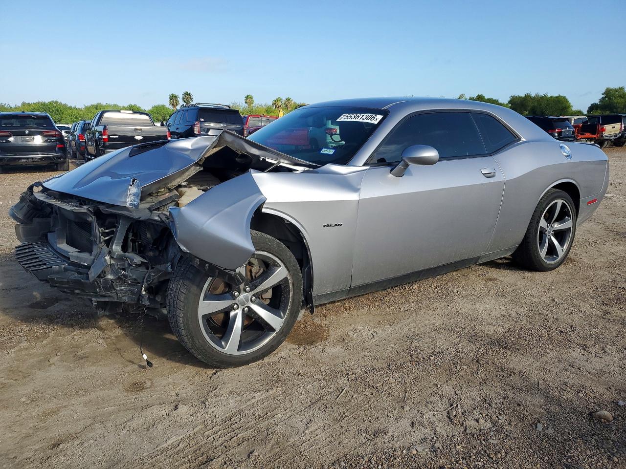 2017 Dodge Challenger R/T, VIN 2C3CDZBT4HH568289 — Front end