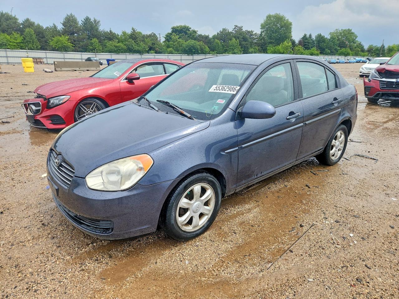 2006 Hyundai Accent GLS, VIN KMHCN46C16U027678 — Rear end