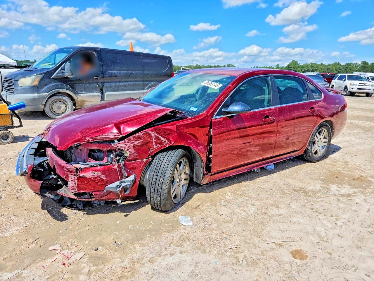 2010 Chevrolet Impala LT, VIN 2G1WB5EK5A1181798 — Front end