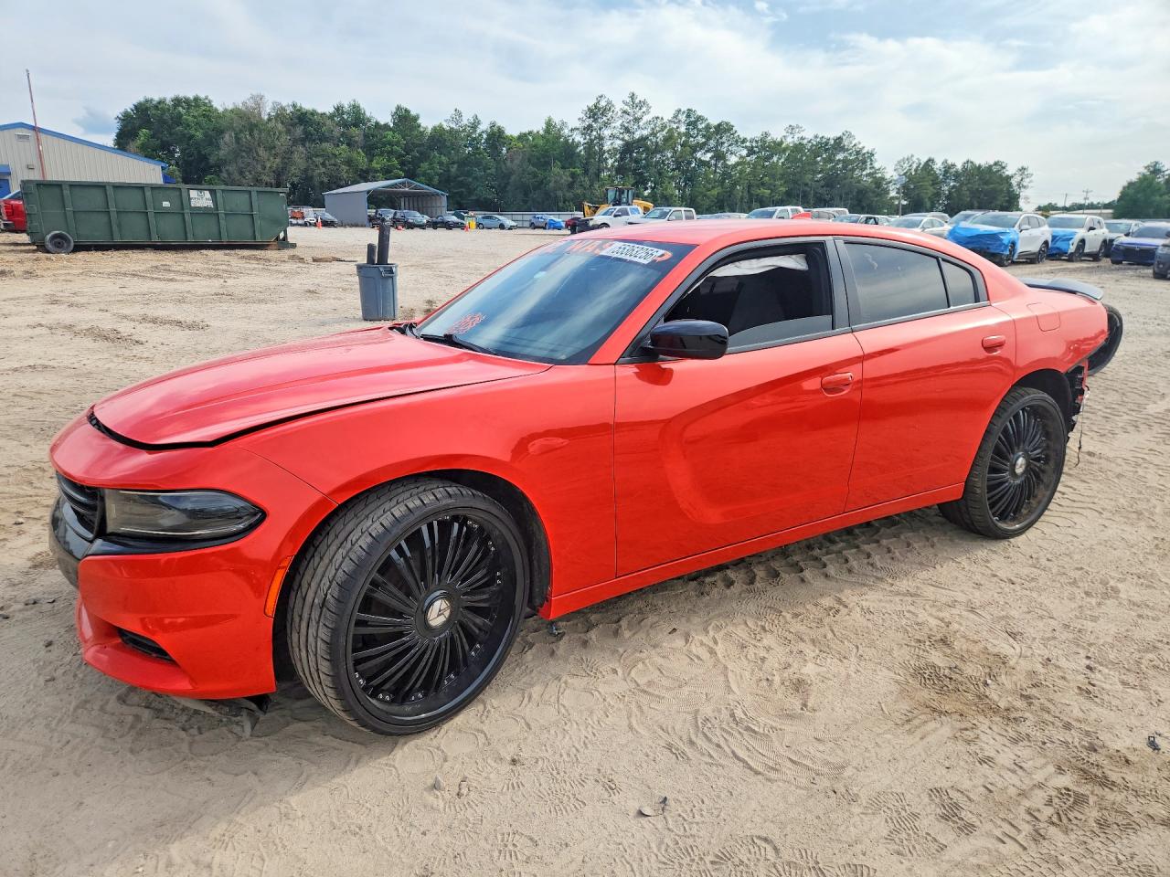 2022 Dodge Charger SXT, VIN 2C3CDXBG7NH166480 — Бок