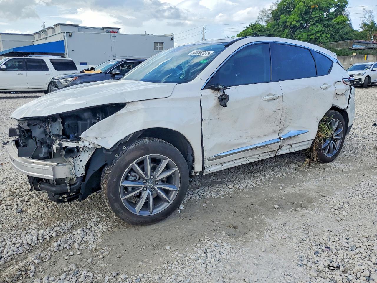 2024 Acura RDX Technology, VIN 5J8TC2H57RL029685 — Опрокидывание