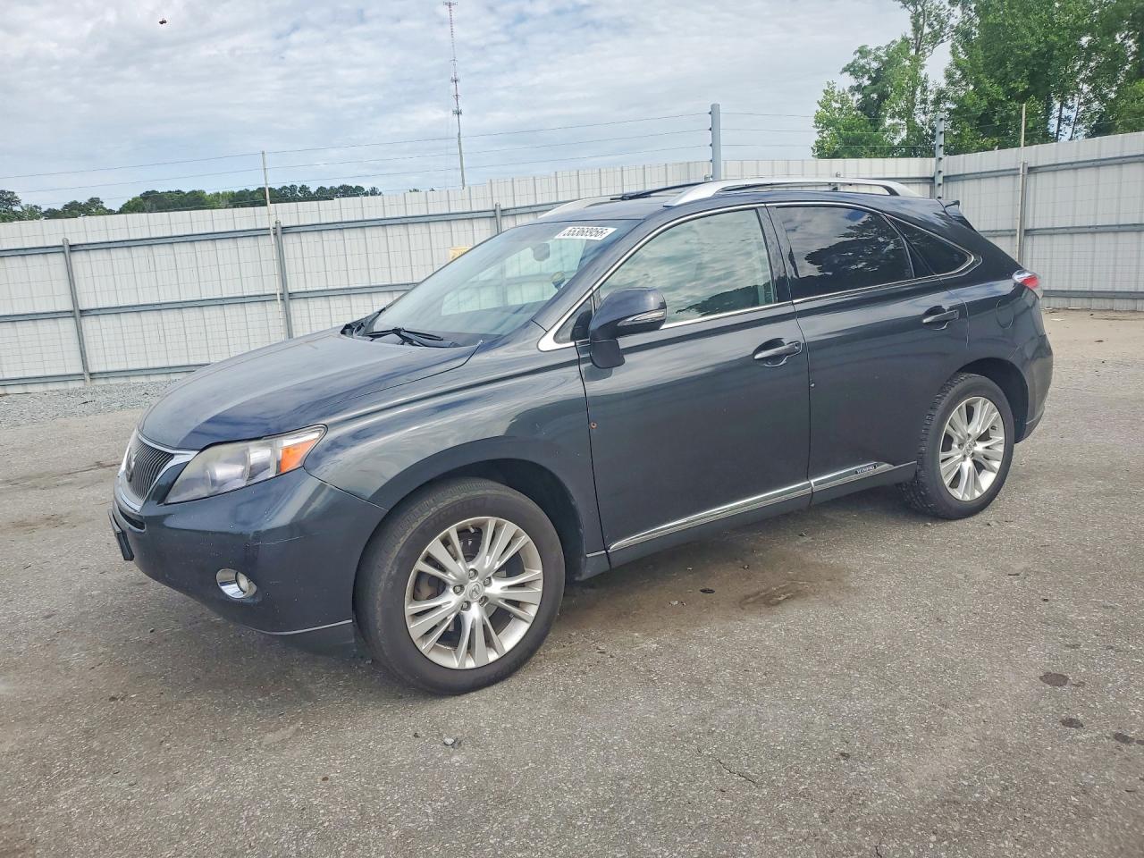 2010 Lexus RX 450h, VIN JTJBC1BA9A2018494 — Rear end