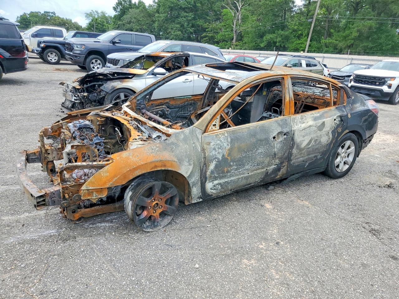 2009 Nissan Altima S, VIN 1N4AL21EX9C171776 — Engine fire