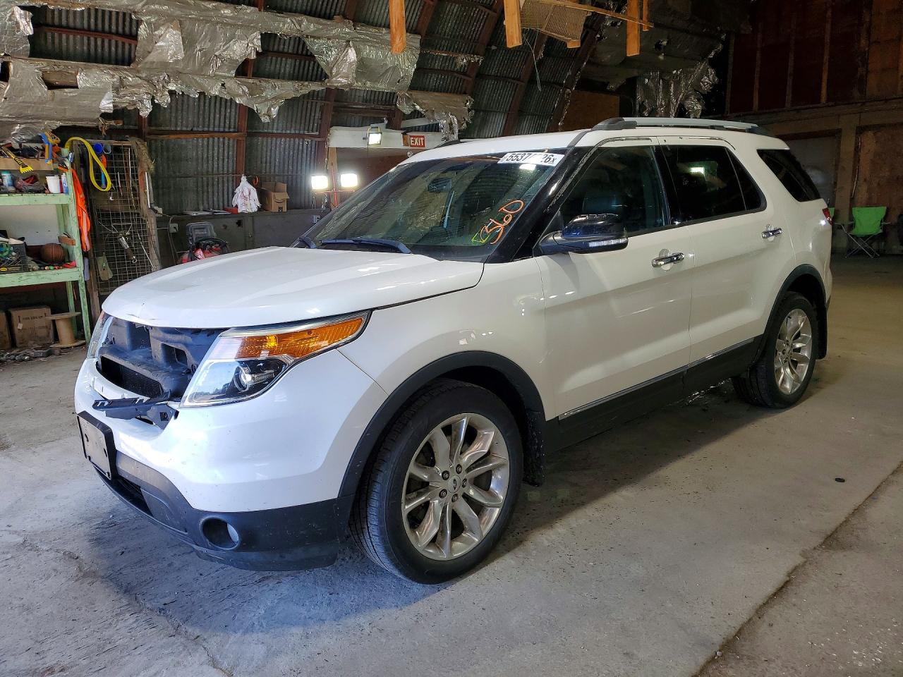 2014 Ford Explorer XLT, VIN 1FM5K8D87EGB66072 — Front end