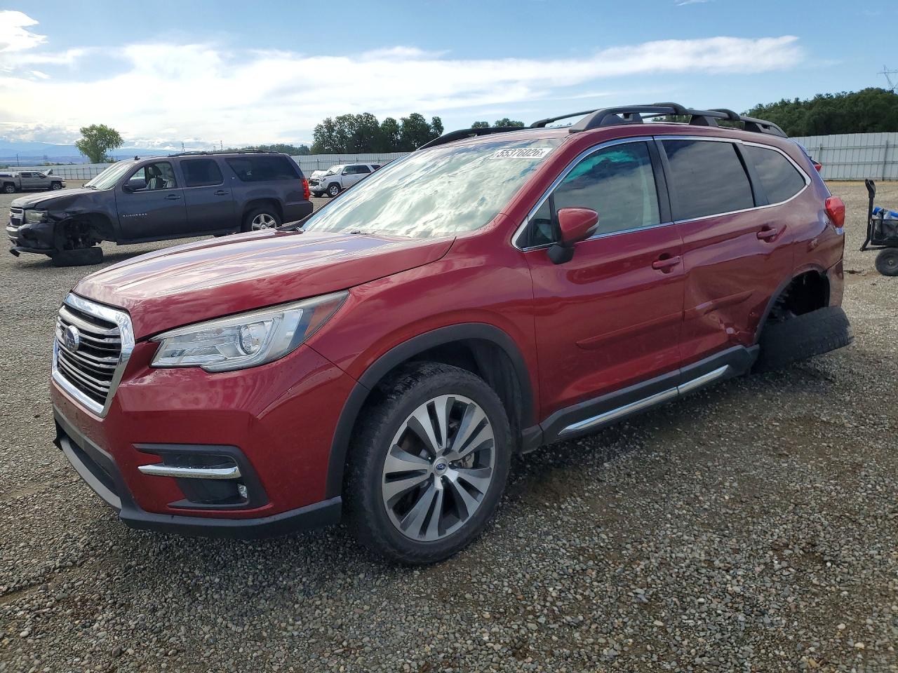 2020 Subaru Ascent Limited, VIN 4S4WMAPD5L3458533 — Rear end
