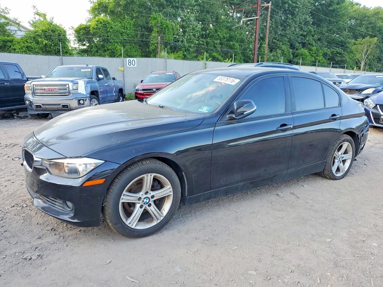 2013 BMW 3 Series 328i xDrive, VIN WBA3B5G5XDNS02873 — Rear end