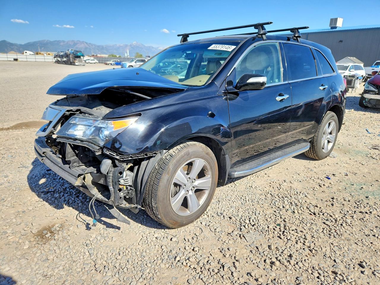 2012 Acura MDX Technology, VIN 2HNYD2H32CH528618 — Front end