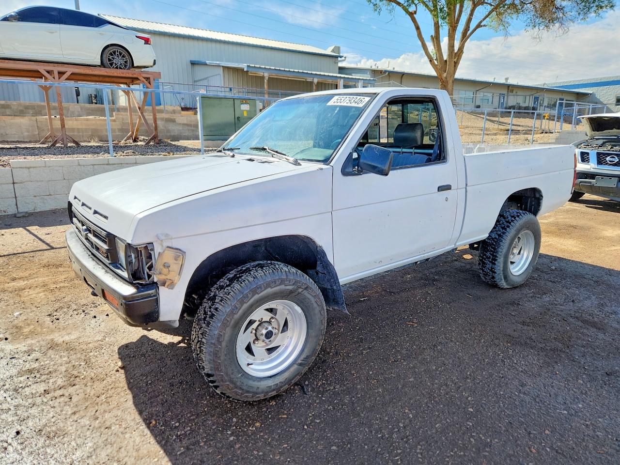 1990 Nissan Frontier XE, VIN 1N6SD11Y2LC325966 — Rear end