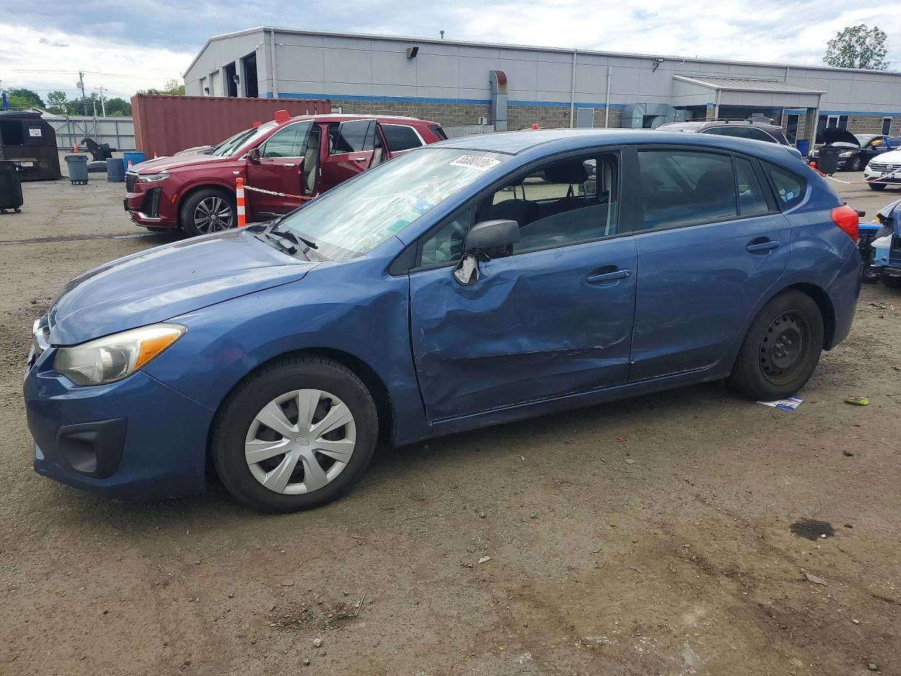 2012 Subaru Impreza 2.0i, VIN JF1GPAA66CH222783 — Side