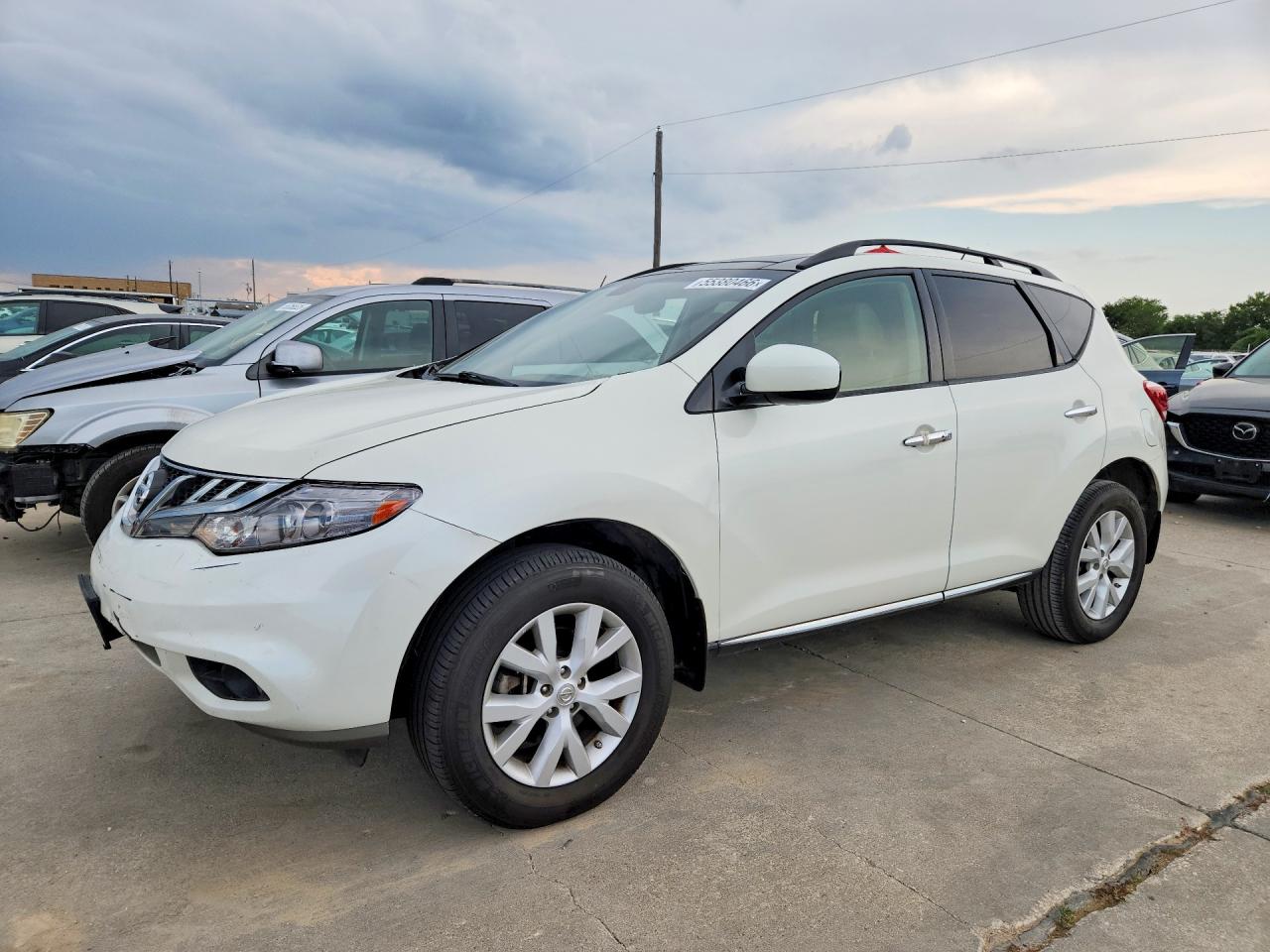 2011 Nissan Murano LE, VIN JN8AZ1MWXBW155030 — Front end