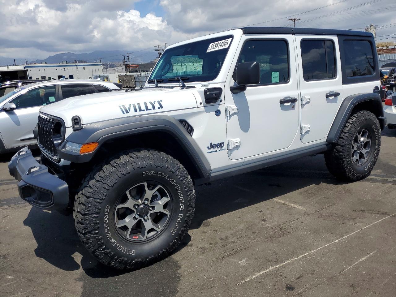 2025 Jeep Wrangler Willys, VIN 1C4RJXN67SW558857 — Minor dents and scratches