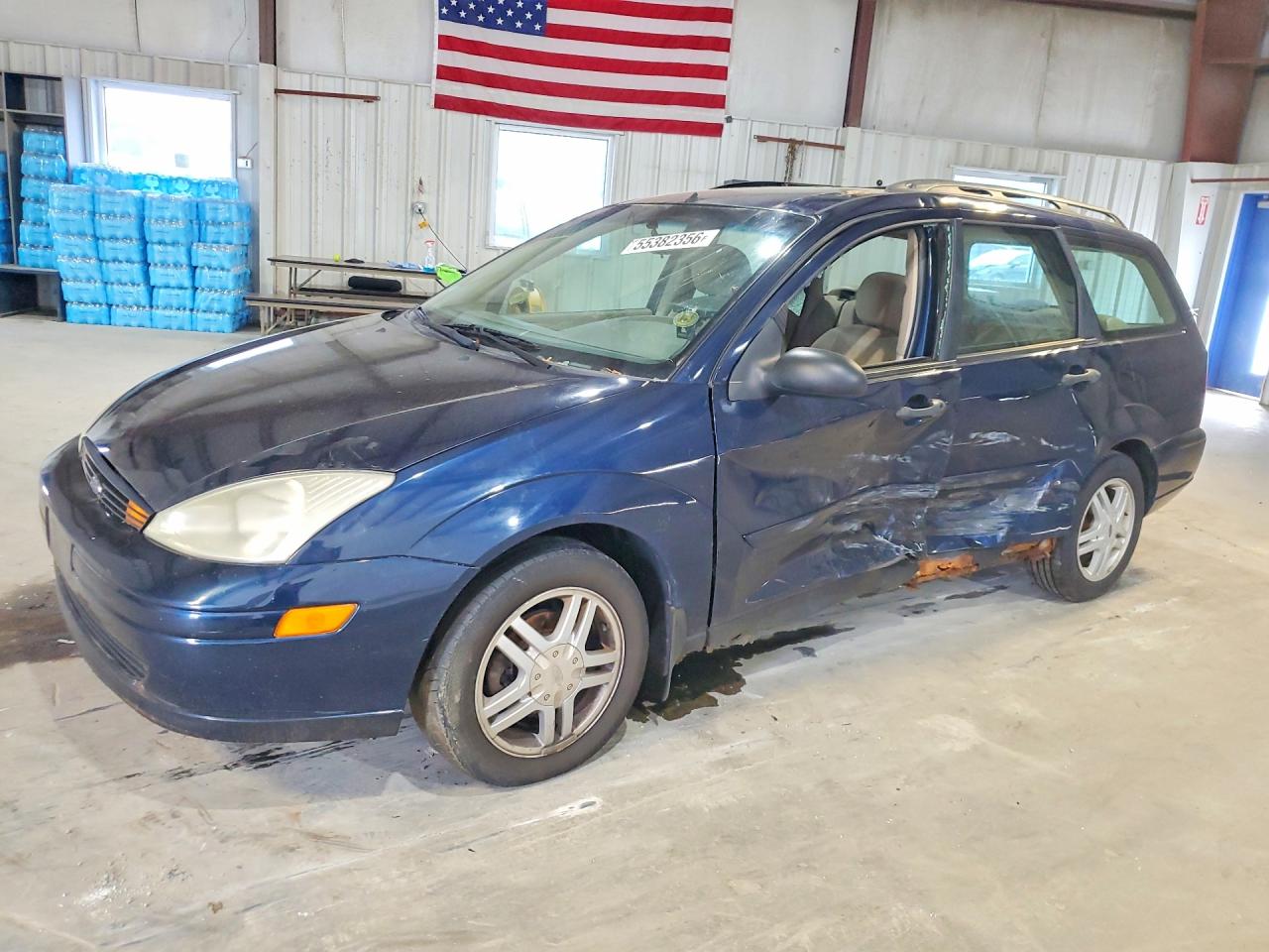 2001 Ford Focus SE, VIN 1FAFP36371W254303 — Бок