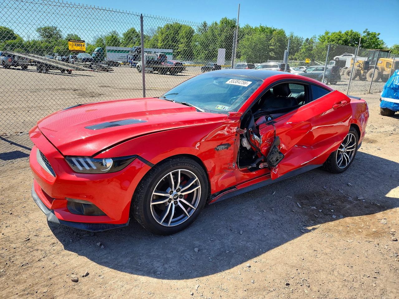 2016 Ford Mustang EcoBoost Premium, VIN 1FA6P8TH8G5281621 — Side