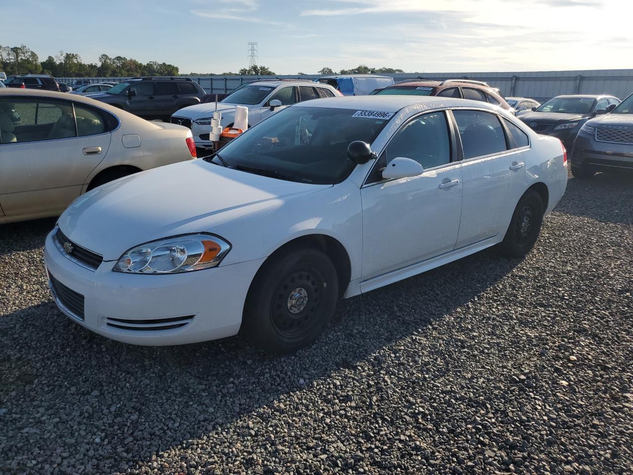 2011 Chevrolet Impala Police Police, VIN 2G1WD5EM2B1233885 — Minor dents and scratches