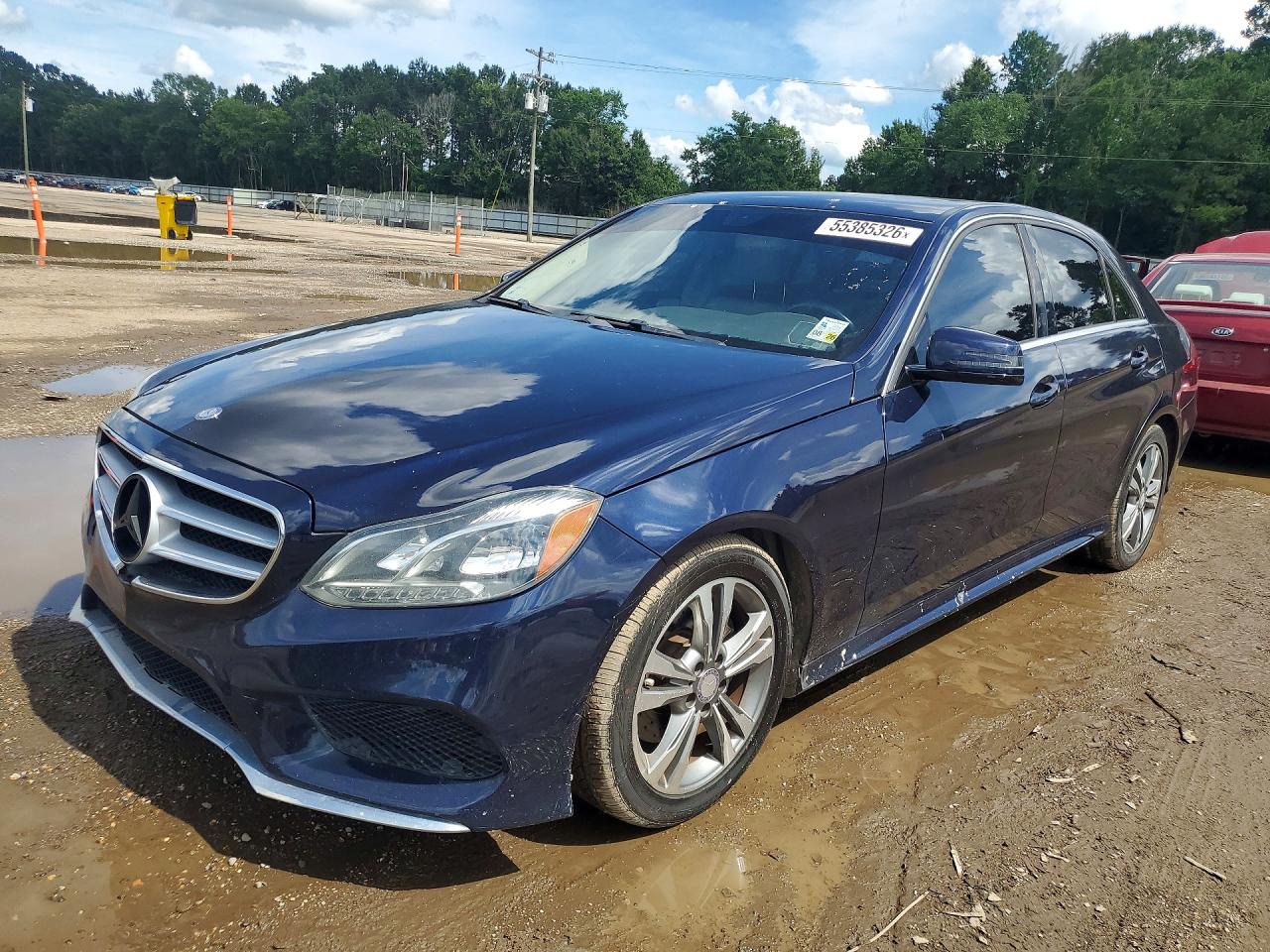 2016 Mercedes-Benz E 350 Sport, VIN WDDHF5KB7GB186024 — Minor dents and scratches