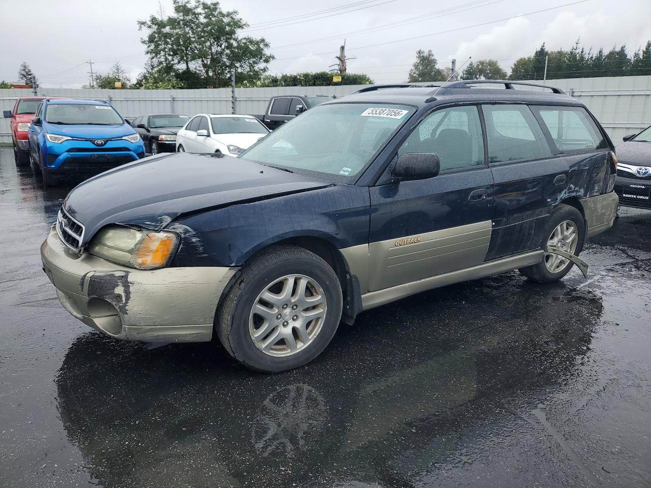 2001 Subaru Legacy Outback, VIN 4S3BH665516647600 — Перед