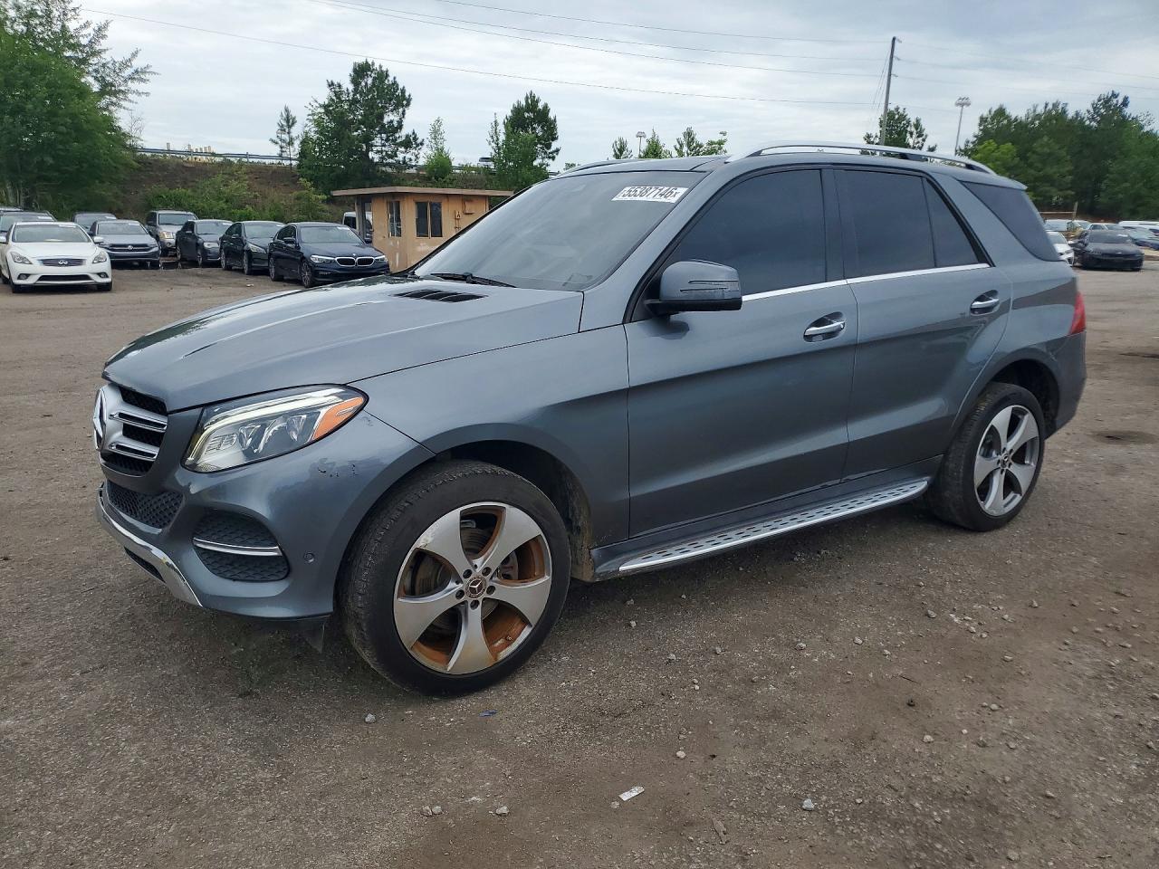 2017 Mercedes-Benz GLE 350, VIN 4JGDA5JB3HA945392 — Front end