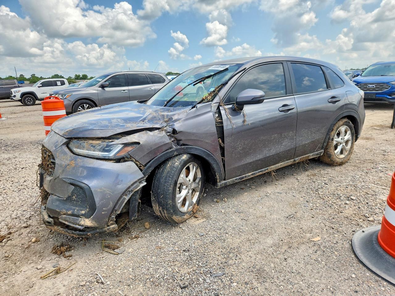 2025 Honda HR-V LX, VIN 3CZRZ1H30SM742958 — Water / flood