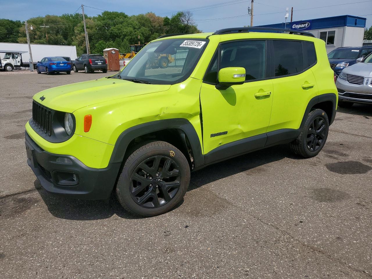 2018 Jeep Renegade Altitude, VIN ZACCJBBB7JPH56263 — Front end