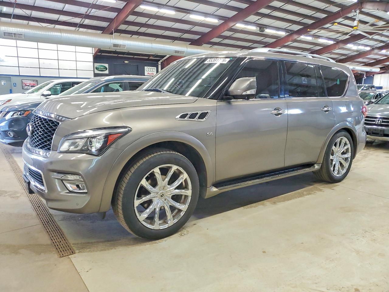 2017 Infiniti QX80, VIN JN8AZ2NC4H9431283 — Undercarriage